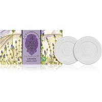 La Florentina Lavender Sculpted Soap natural bar soap 2x115 g