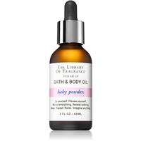 The Library of Fragrance Baby Powder body oil for the bath unisex 60 ml