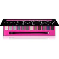 L.A. Girl Cosmetics Beauty Brick Collection eyeshadow palette shade Smoky 12 g