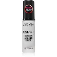 L.A. Girl Cosmetics PRO. Color makeup primer to even out skin tone shade White 30 ml