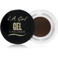 L.A. Girl Cosmetics Gel Eyeliner gel eyeliner shade Rich Chocolate Brown 3 g