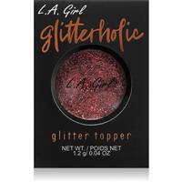 L.A. Girl Cosmetics Glitterholic glitter eyeshadow shade Electrify 1.2 g