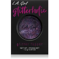L.A. Girl Cosmetics Glitterholic glitter eyeshadow shade Party Girl 1.2 g