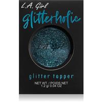 L.A. Girl Cosmetics Glitterholic glitter eyeshadow shade Oh So Extra 1.2 g