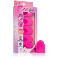 L.A. Girl Cosmetics Soak-Off gel nail polish remover 10 pc