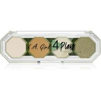 L.A. Girl Cosmetics 4 Play eyeshadow palette shade Cowgirl 3.2 g