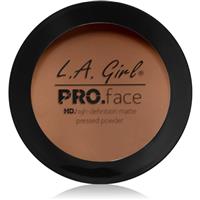 L.A. Girl Cosmetics PRO. Face HD compact powder with matt effect shade Medium Beige 7 g