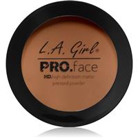 L.A. Girl Cosmetics PRO. Face HD compact powder with matt effect shade True Bronze 7 g