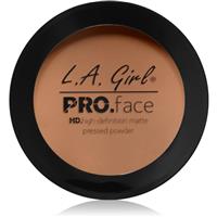 L.A. Girl Cosmetics PRO. Face HD compact powder with matt effect shade Soft Honey 7 g