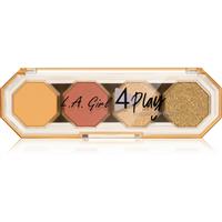 L.A. Girl Cosmetics 4 Play eyeshadow palette shade Juicy 3.2 g