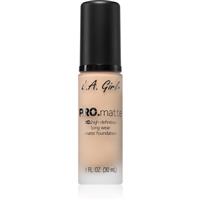 L.A. Girl Cosmetics PRO. Matte HD long-lasting foundation with matt effect shade Beige 30 ml
