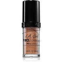 L.A. Girl Cosmetics PRO. Coverage illuminating liquid foundation shade Nude Beige 28 ml
