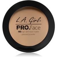 L.A. Girl Cosmetics PRO. Face HD compact powder with matt effect shade Creamy Natural 7 g