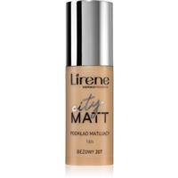 Lirene City Matt mattifying liquid foundation with smoothing effect shade 207 Beige 30 ml