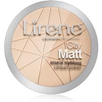 Lirene City Matt mattifying powder shade 01 Transparent 9 g