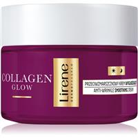 Lirene Collagen Glow 50+ smoothing and firming cream for facial contours 50 ml