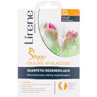 Lirene Foot Care 2-step regenerating foot treatment scrub & mask in socks 3% Urea 1 pair