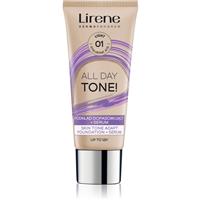 Lirene ALL DAY TONE! hydrating foundation for radiant-looking skin shade 01 Light 30 ml