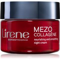 Lirene Mezo Collagne smoothing night cream with regenerative effect 50 ml