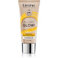 Lirene Vitamin C brightening liquid foundation with long-lasting effect shade 04 Tanned 30 ml