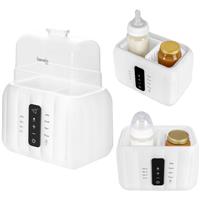 Lionelo Thermup Double White Bottle Warmer 6in1 multifunctional baby bottle warmer 6-in-1 1 pc