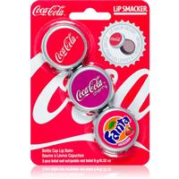 Lip Smacker Coca Cola lip balm 3 pcs fragrance Original, Cherry & Fanta 9 g