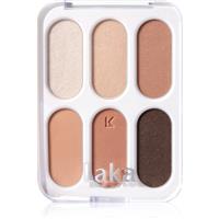 Laka Forever6 Eye Palette eyeshadow palette shade 04 Tan Peach 7 g