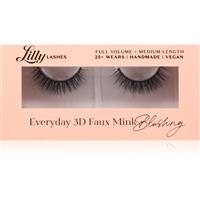 Lilly Lashes Everyday 3D Faux Mink false eyelashes type Blushing 1 pair