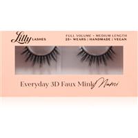 Lilly Lashes Everyday 3D Faux Mink false eyelashes type Everyday Miami 1 pair