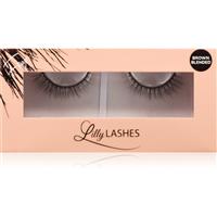 Lilly Lashes Everyday Faux Mink Brown Blended false eyelashes type Naked 1 pair