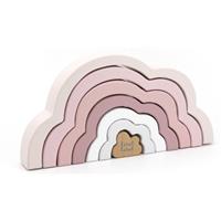 Label Label Rainbow Puzzle Cloud folding rainbow Pink 1 pc