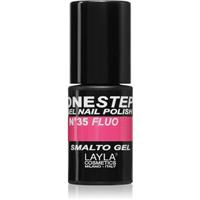Layla Cosmetics One Step nail polish shade n.35 Strike Fluo 5 ml