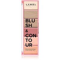 LAMEL Blush & Contour contouring blusher palette 16 g