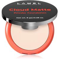 LAMEL Cloud Matte Powder Foundation mattifying powder foundation shade 01 Fair Ivory 8 g