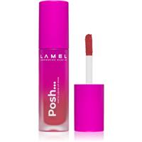 LAMEL Posh Matte Liquid Lip Stain long-lasting matt liquid lipstick shade №405 Punch Pin 4 g