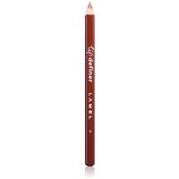 LAMEL Lip Definer contour lip pencil shade 411 Chocolate Whisper 1.1 g