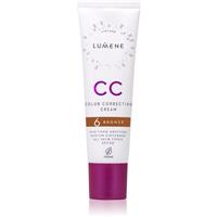 Lumene CC Color Correcting Cream CC cream for even skin tone SPF 20 shade 6 Bronze (Neutral) 30 ml