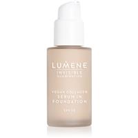 Lumene Invisible Illumination Vegan Collagen Serum in Foundation lightweight foundation with nourishing effect SPF 30 0.5 30 ml