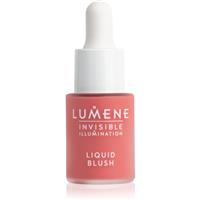 Lumene Invisible Illumination liquid blusher with a brightening effect shade Bright Bloom 15 ml