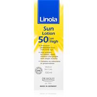 Linola Sun Lotion SPF50 sunscreen cream for dry and atopic skin 100 ml