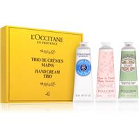 LOccitane Hand Cream Trio gift set for hands