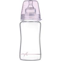 LOVI Baby Shower Girl baby bottle Glass 250 ml