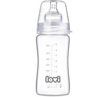 LOVI Glass glass baby bottle 3m+ 250 ml