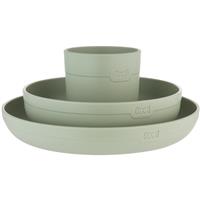 LOVI Tableware Set with Cup dinnerware set Pistachio 3 pc