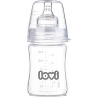 LOVI Glass glass baby bottle 0m+ 150 ml