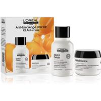 LOral Professionnel Serie Expert Metal Detox gift set for damaged and colour-treated hair for women