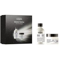 LOral Professionnel Serie Expert Metal Detox gift set for damaged and colour-treated hair