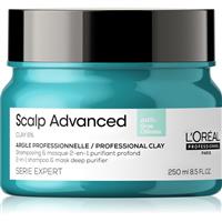 LOral Professionnel Serie Expert Scalp Advanced 2-in-1 shampoo and mask for oily hair and scalp 250 ml