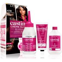LOral Paris Casting Creme Gloss hair colour shade 418 Choco Mocha 1 pc
