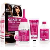 LOral Paris Casting Creme Gloss hair colour shade 513 Iced Truffle 1 pc